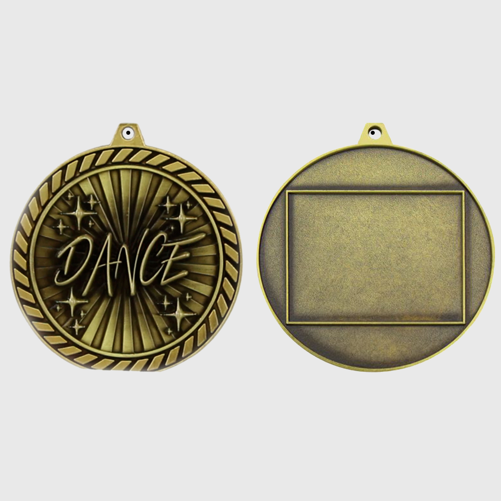 Venture Dance Medal Gold 60mm
