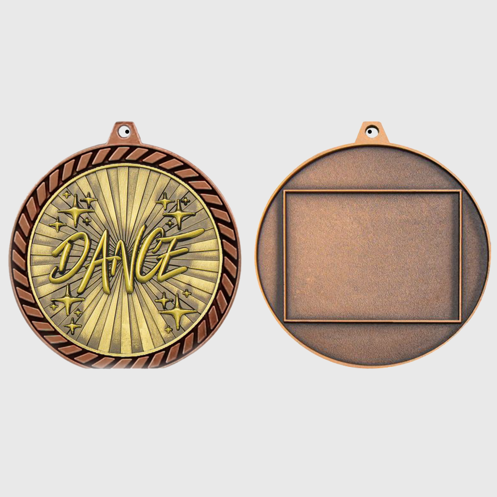 Venture Dance Medal Bronze 60mm
