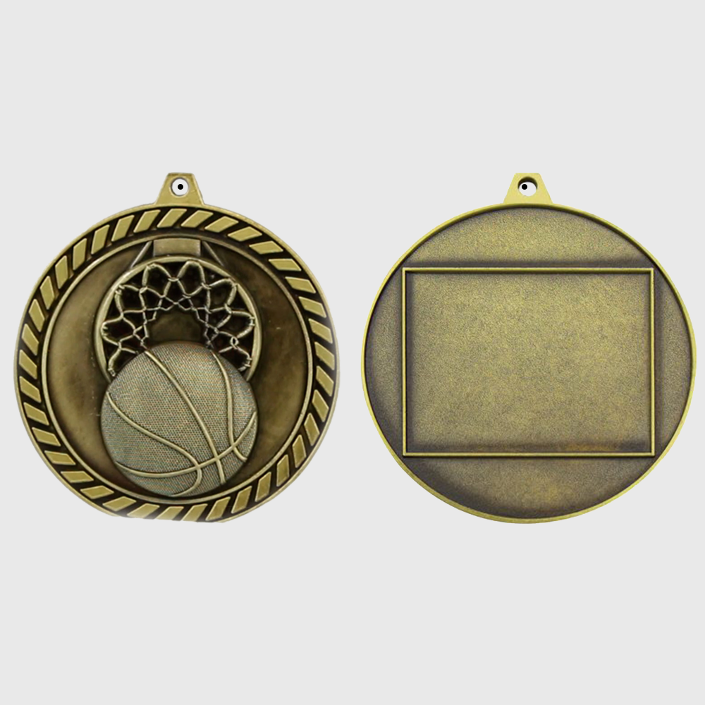 Venture Basketball Medal Gold 60mm