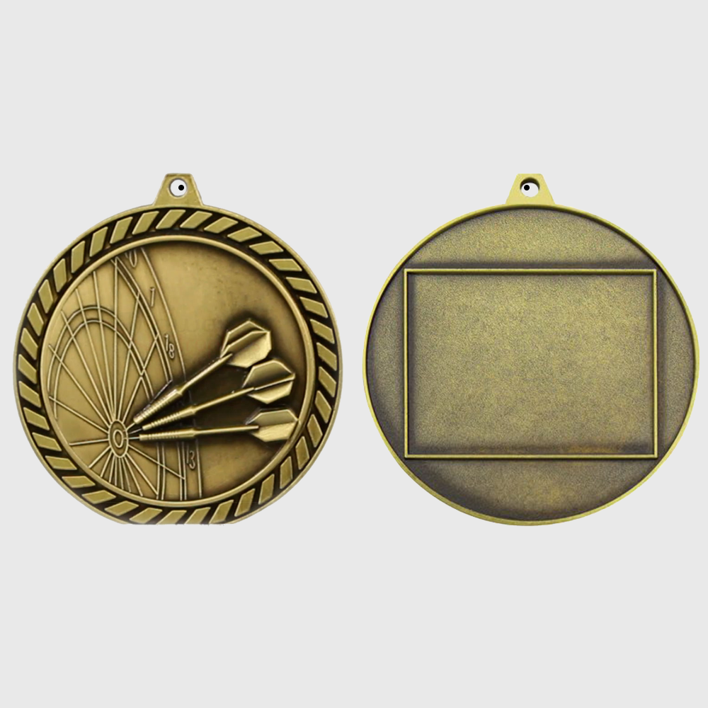 Venture Darts Medal Gold 60mm