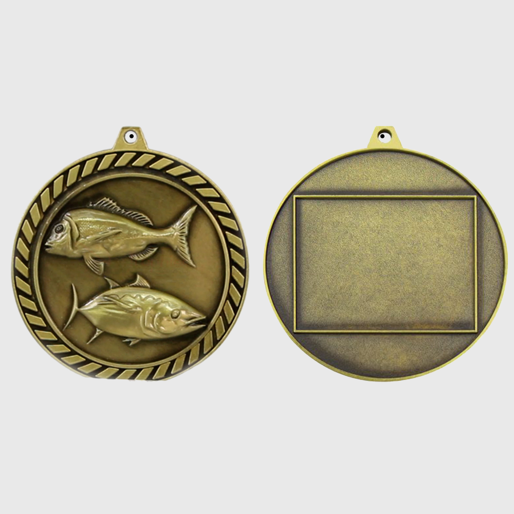 Venture Fishing Medal Gold 60mm