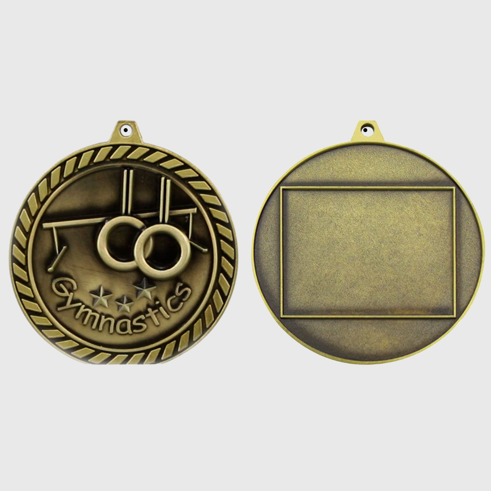 Venture Gymnastics Medal Gold 60mm