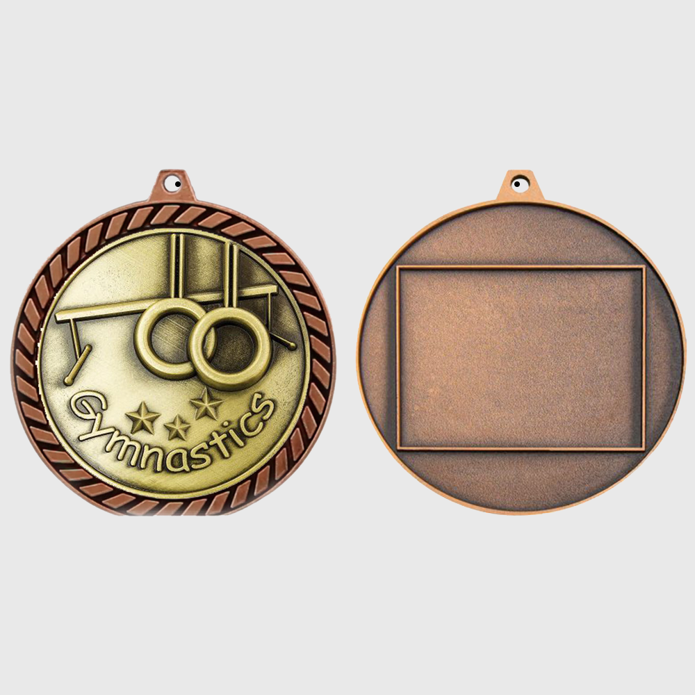 Venture Gymnastics Medal Bronze 60mm
