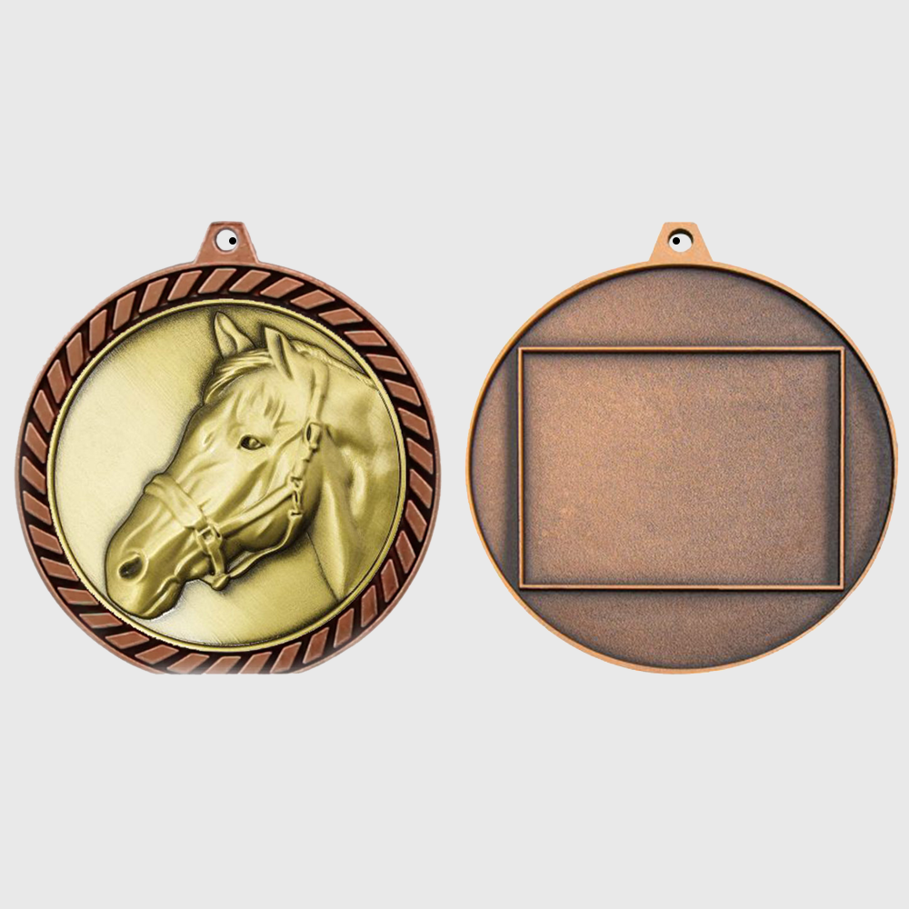 Venture Horse Medal Bronze 60mm