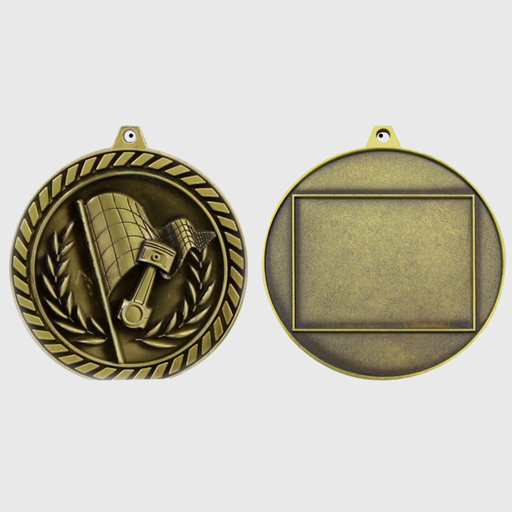 Venture Motorsport Medal Gold 60mm