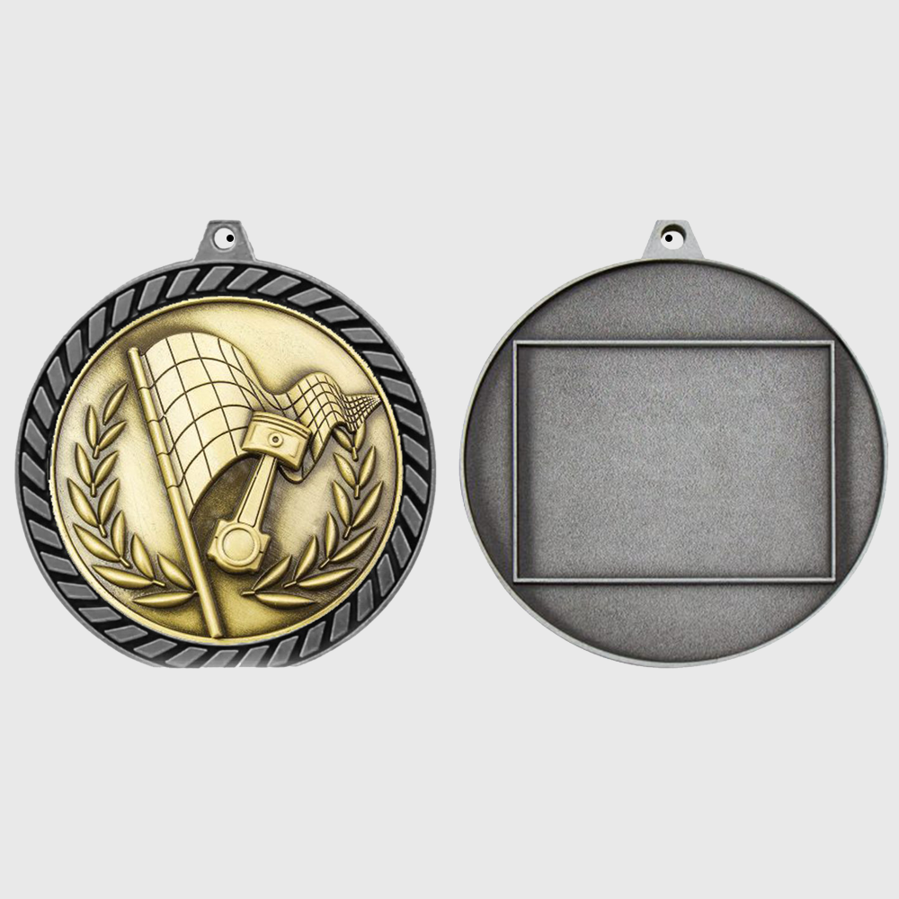 Venture Motorsport Medal Silver 60mm