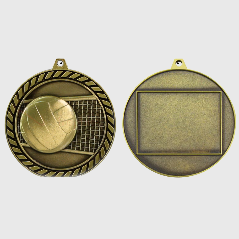 Venture Volleyball Medal Gold 60mm