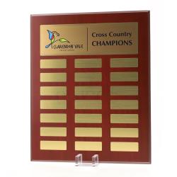 Assembly Plaque Classic Gold 325mm