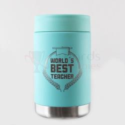 Insulated Can Caddy - Aqua