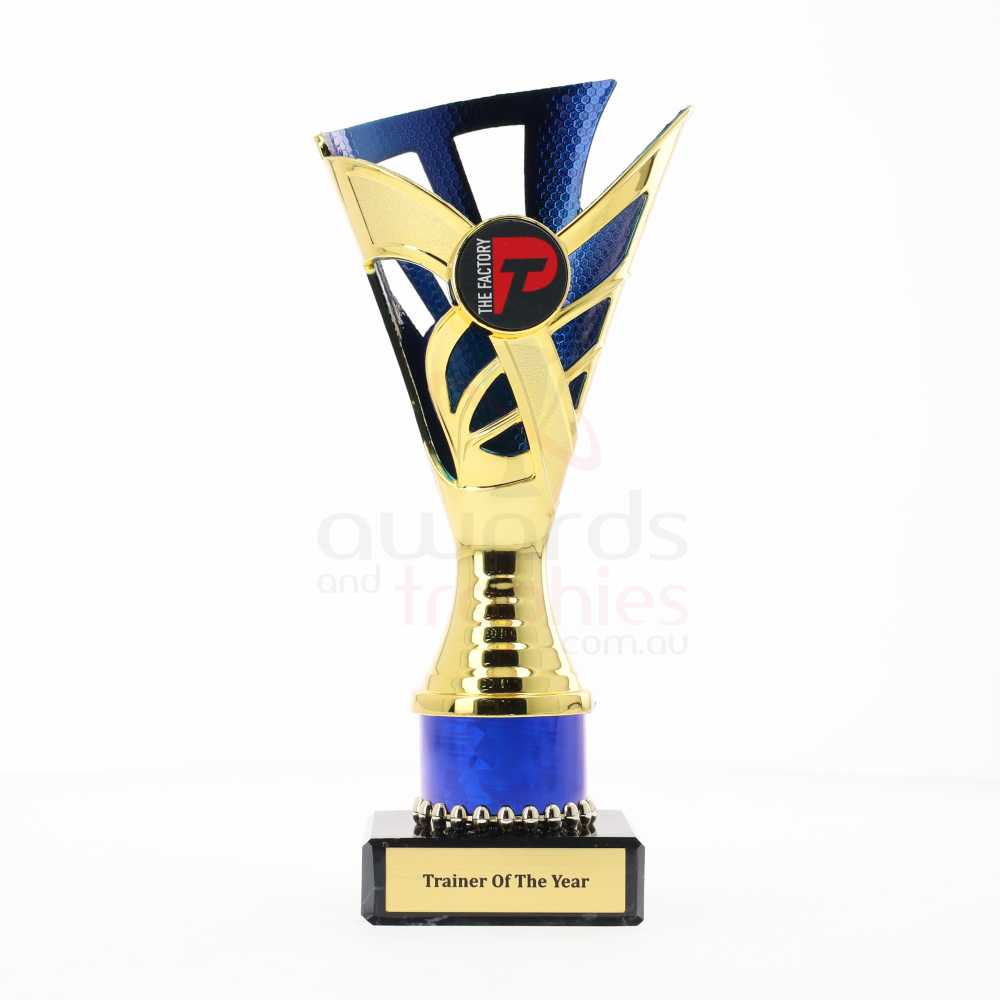Palma Cup Gold/Blue 200mm