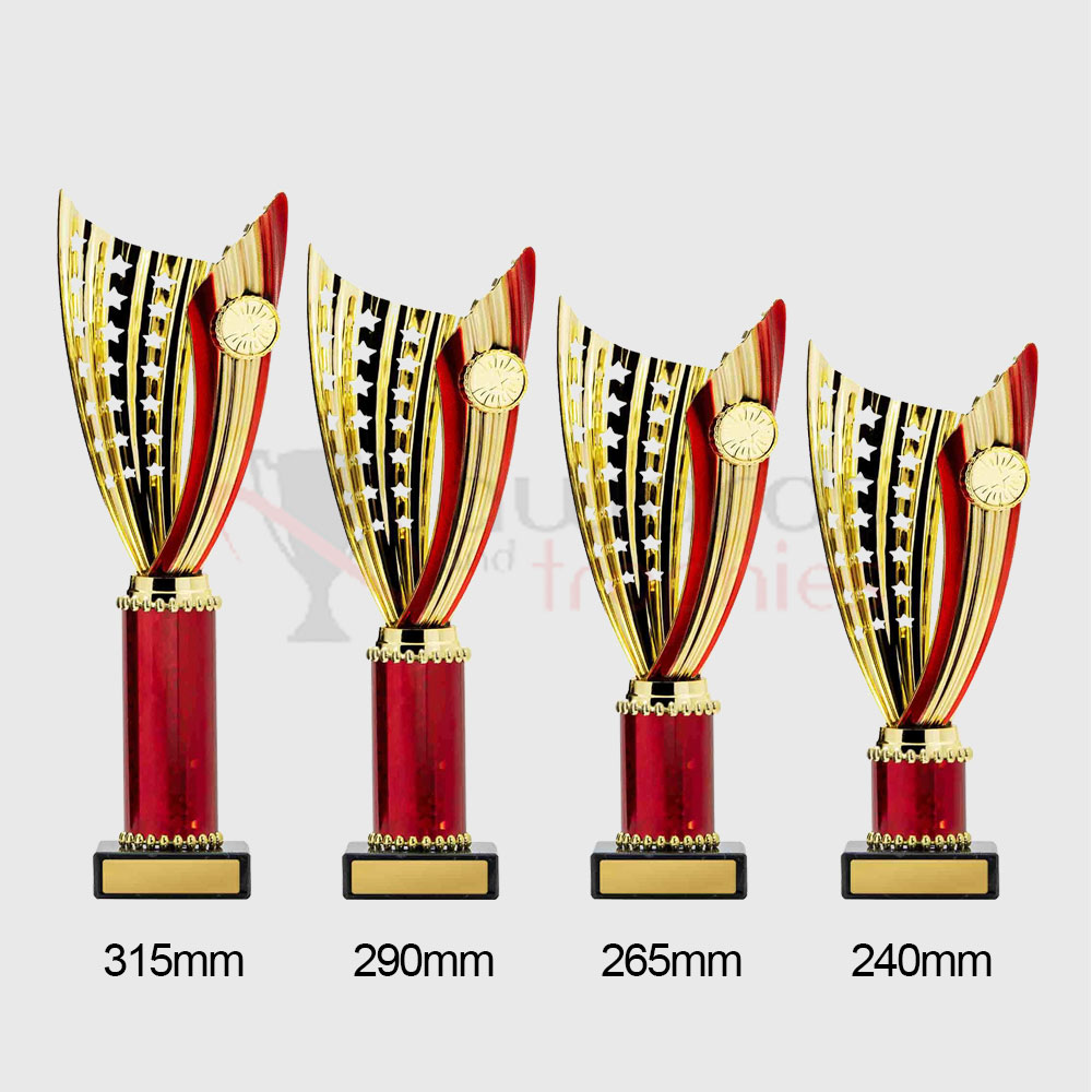 Zanzi Cup Gold/Red 240mm