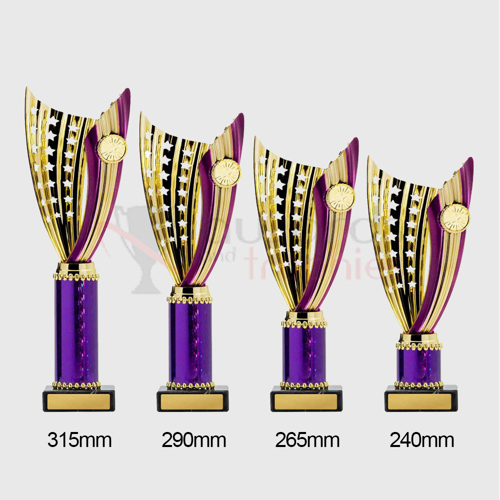 Zanzi Cup Gold/Purple 315mm