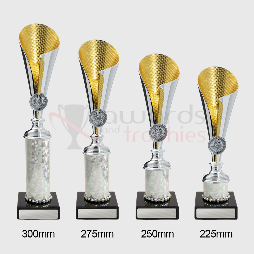 Capri Cup Silver/Gold 225mm