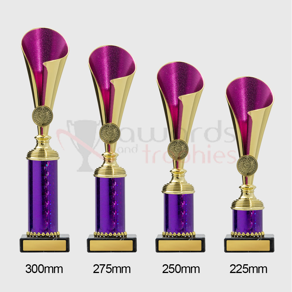 Capri Cup Gold/Purple 225mm