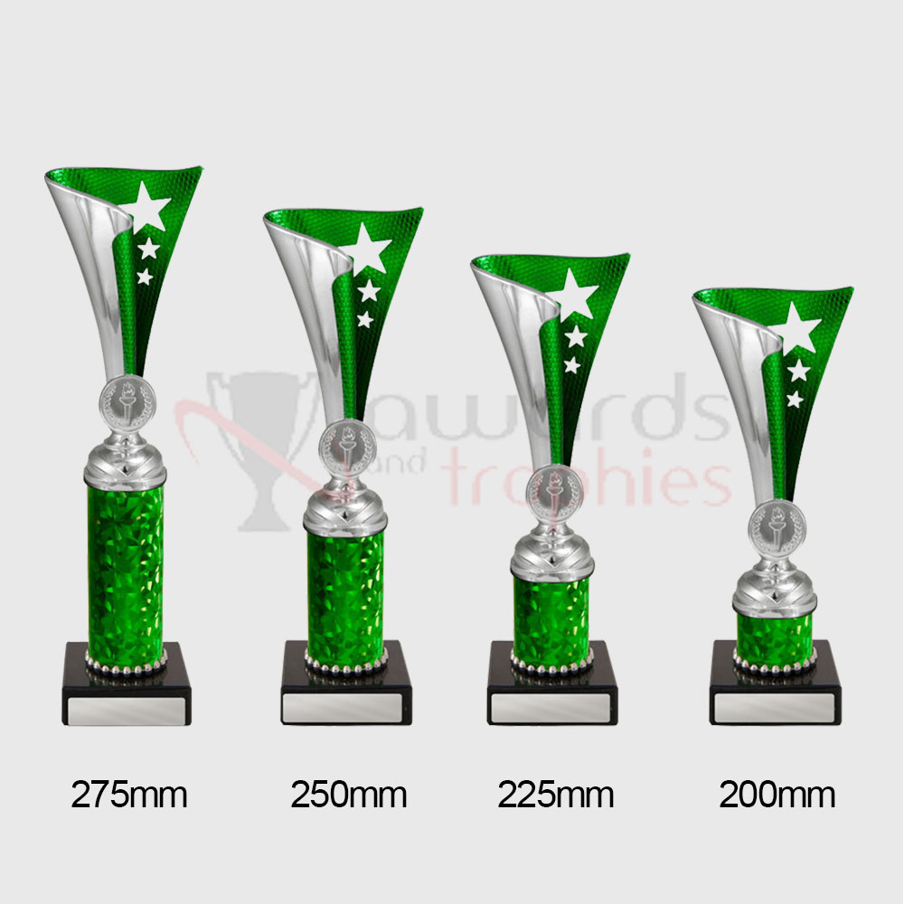 Estrella Cup Silver/Green 225mm
