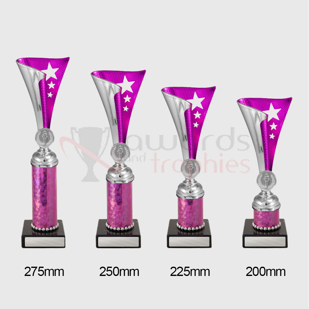 Estrella Cup Silver/Pink 225mm
