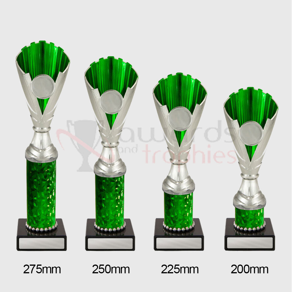 Norwich Cup Silver/Green 200mm