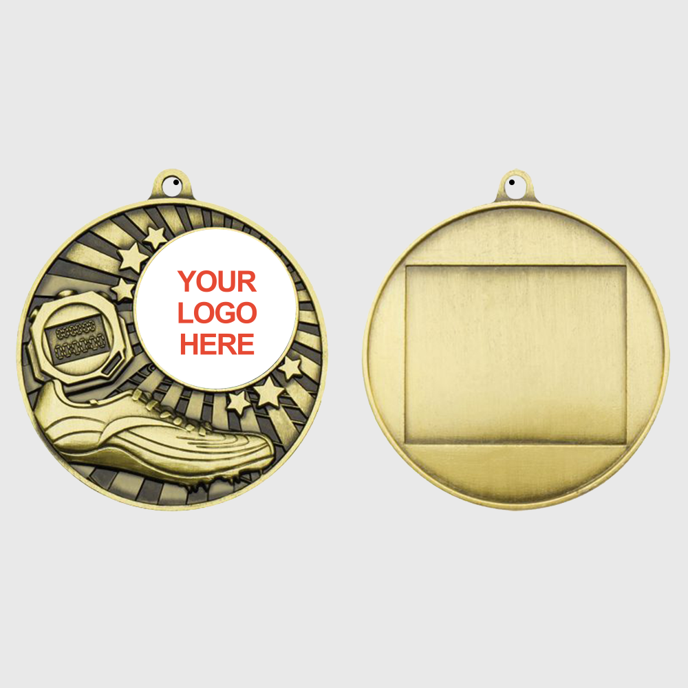 Impact Athletics Personalised Medal Gold 50mm