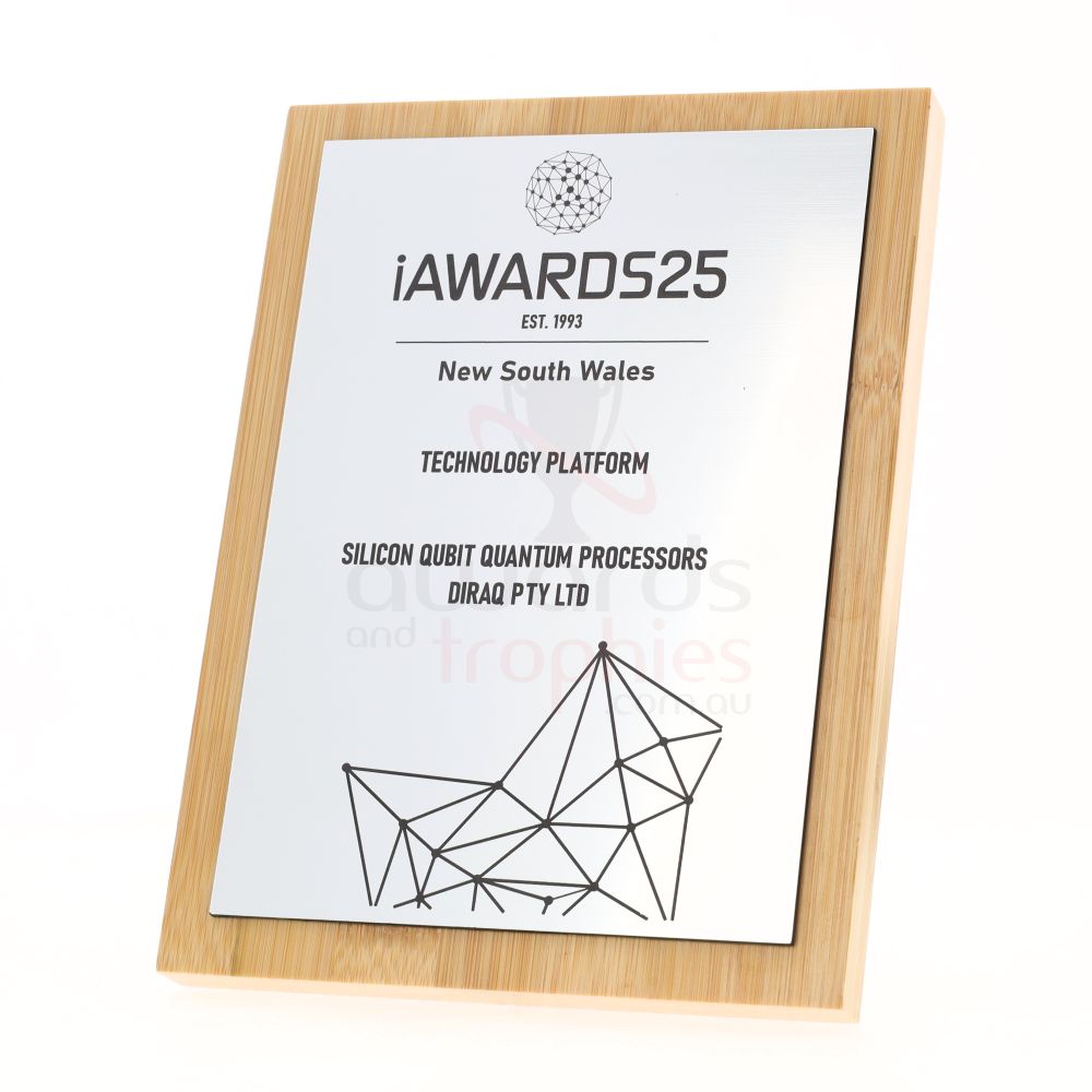Bamboo Eco Mod Plaque 200mm