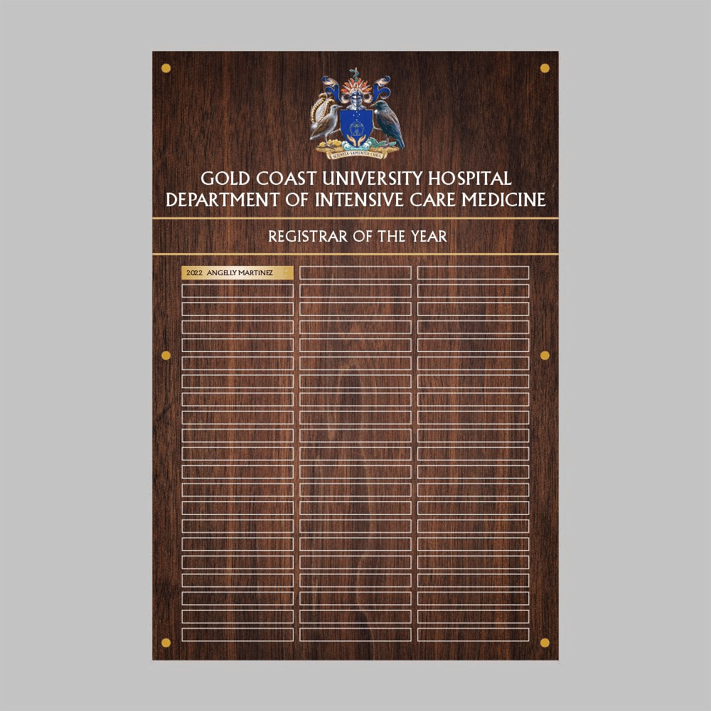 Evolution Printed Acrylic Honour Board 1200x800mm