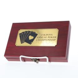Cards Timber Gift Set