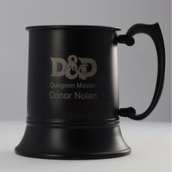 Tankard Matt Black 600ml