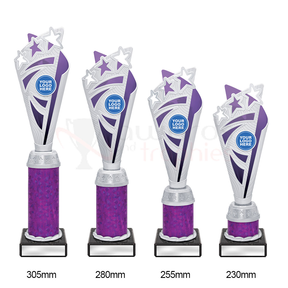 Corella Cup Silver/Purple 305mm