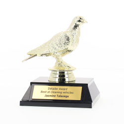 Pigeon Figurine on Base 115mm