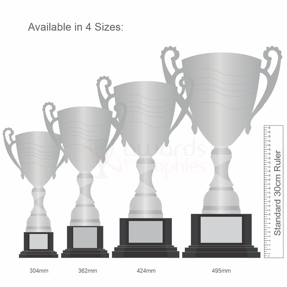 Tuscan Cup Silver 362mm