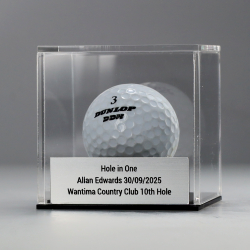 Golf Ball Display Case
