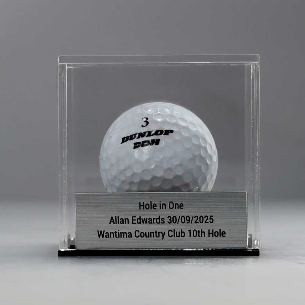 Golf Ball Display Case