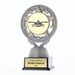Silver Torch 150mm - Female Swimmer