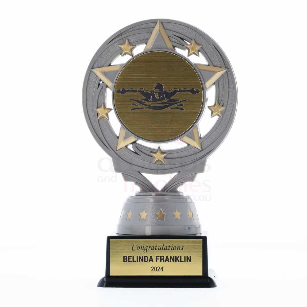 Silver Torch 150mm - Female Swimmer