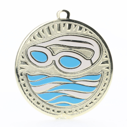 Spark Swimming Medal 55mm - Shiny Gold