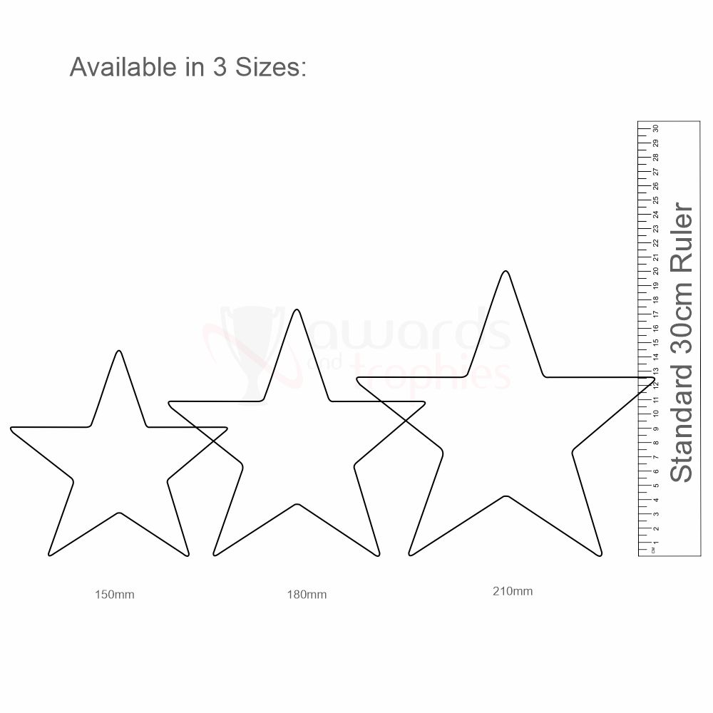 Acrylic Star 210mm