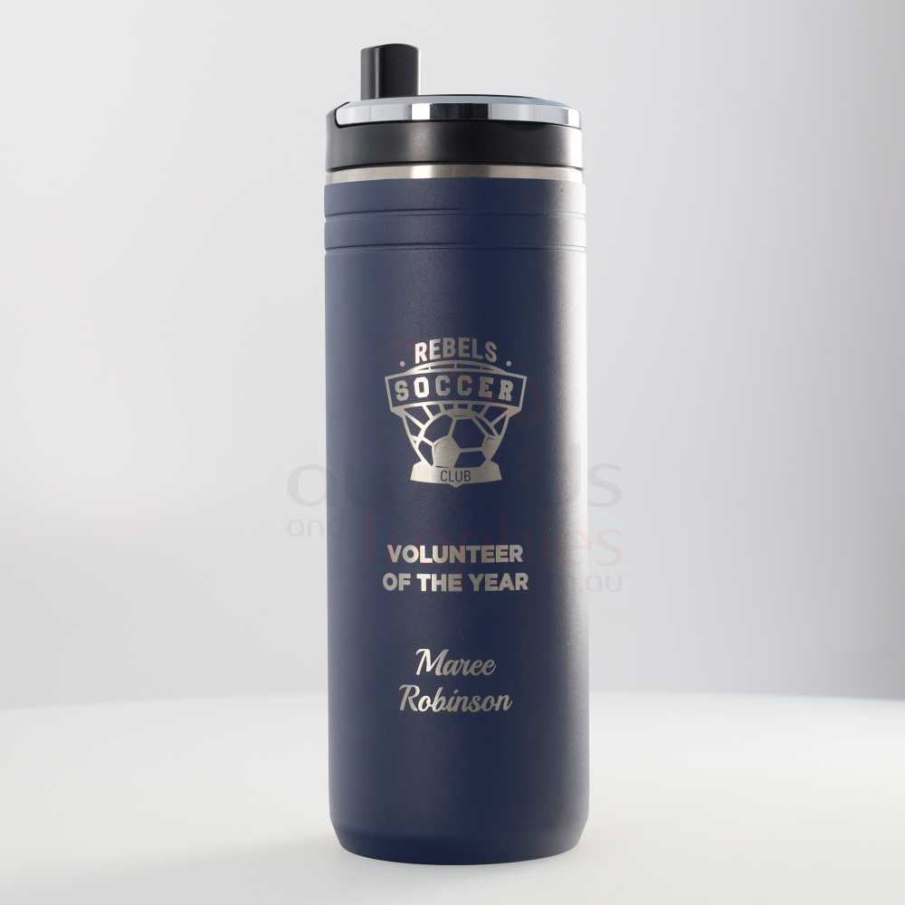Arctic Zone Titan Thermal HP Straw Drink Bottle 600ml - Blue
