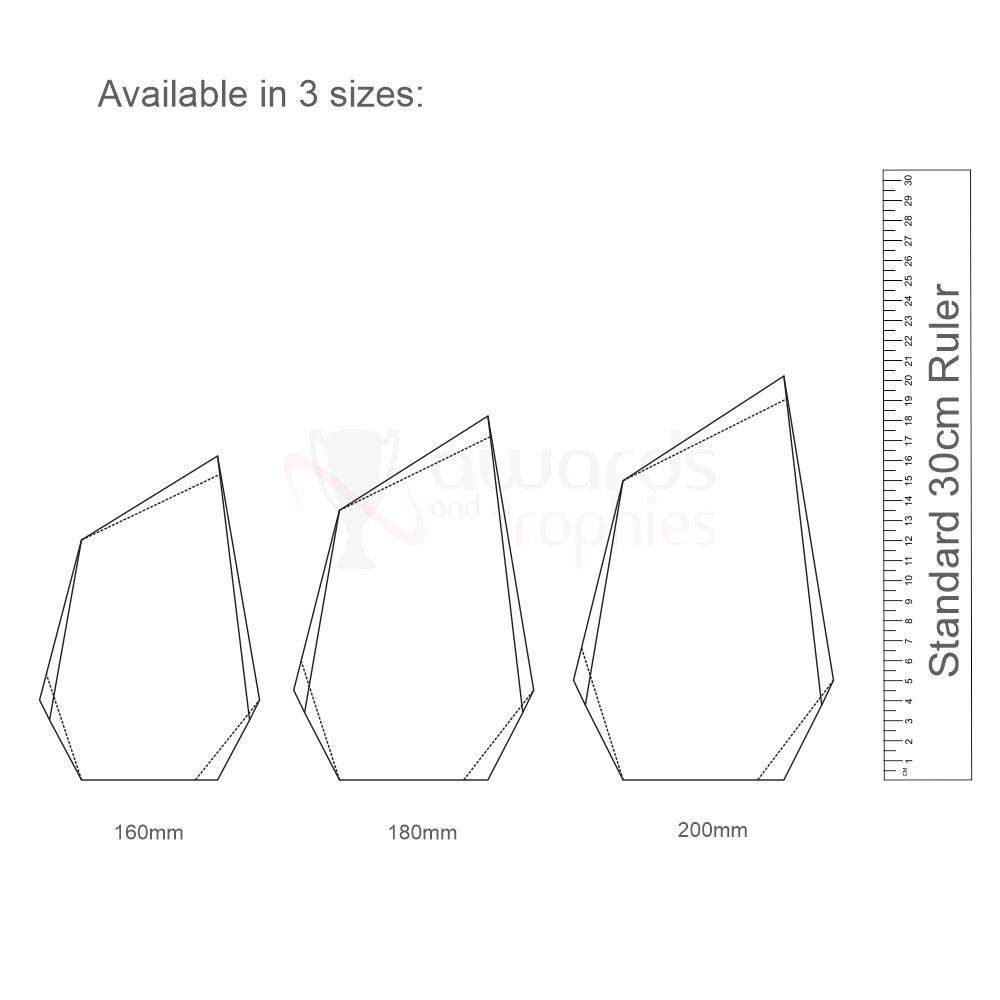 Essence Glass Sail 180mm