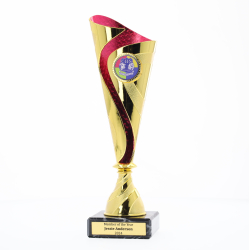 Bazaruto Cup 225mm - Gold/Pink