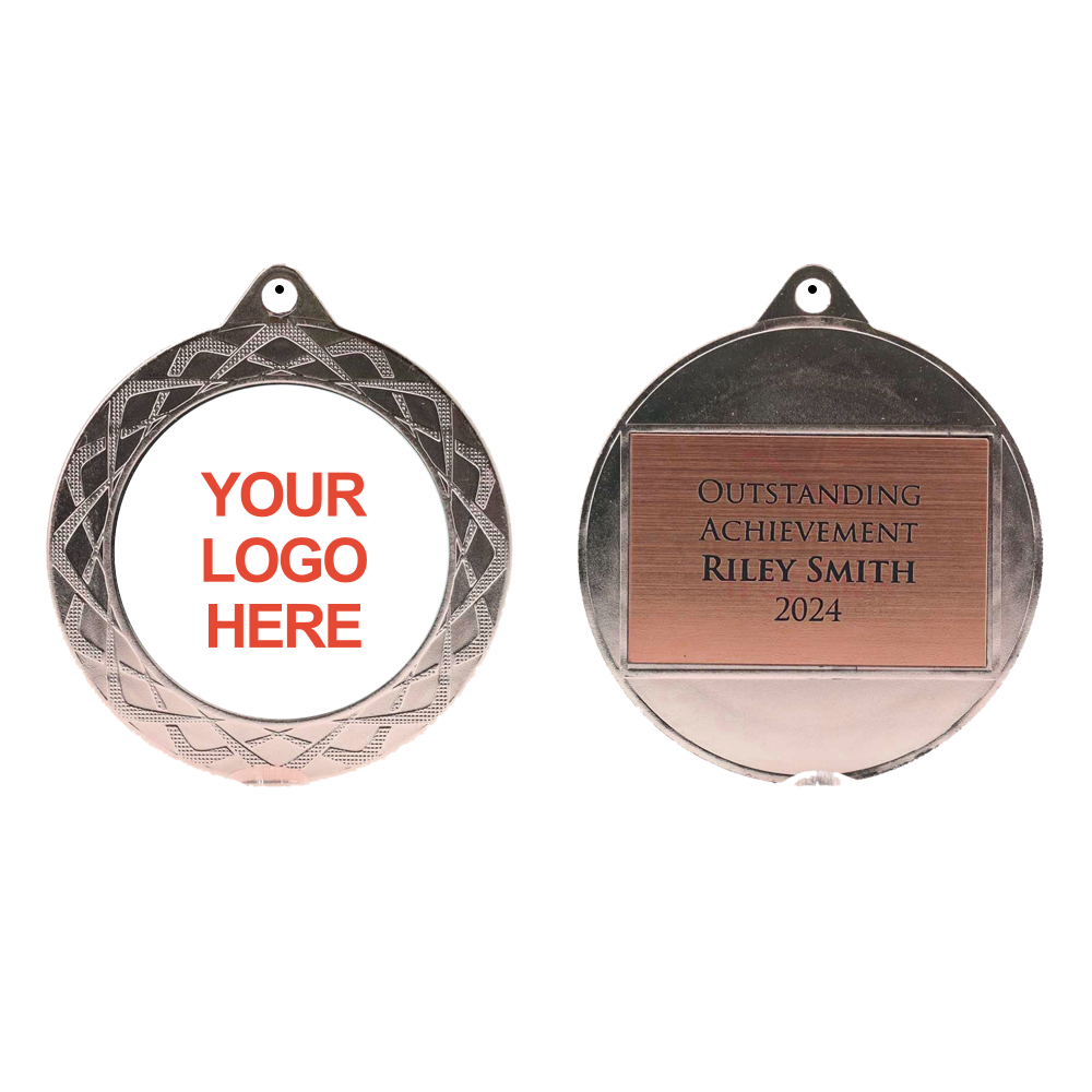 Helix Personalised Medal 70mm - Bronze