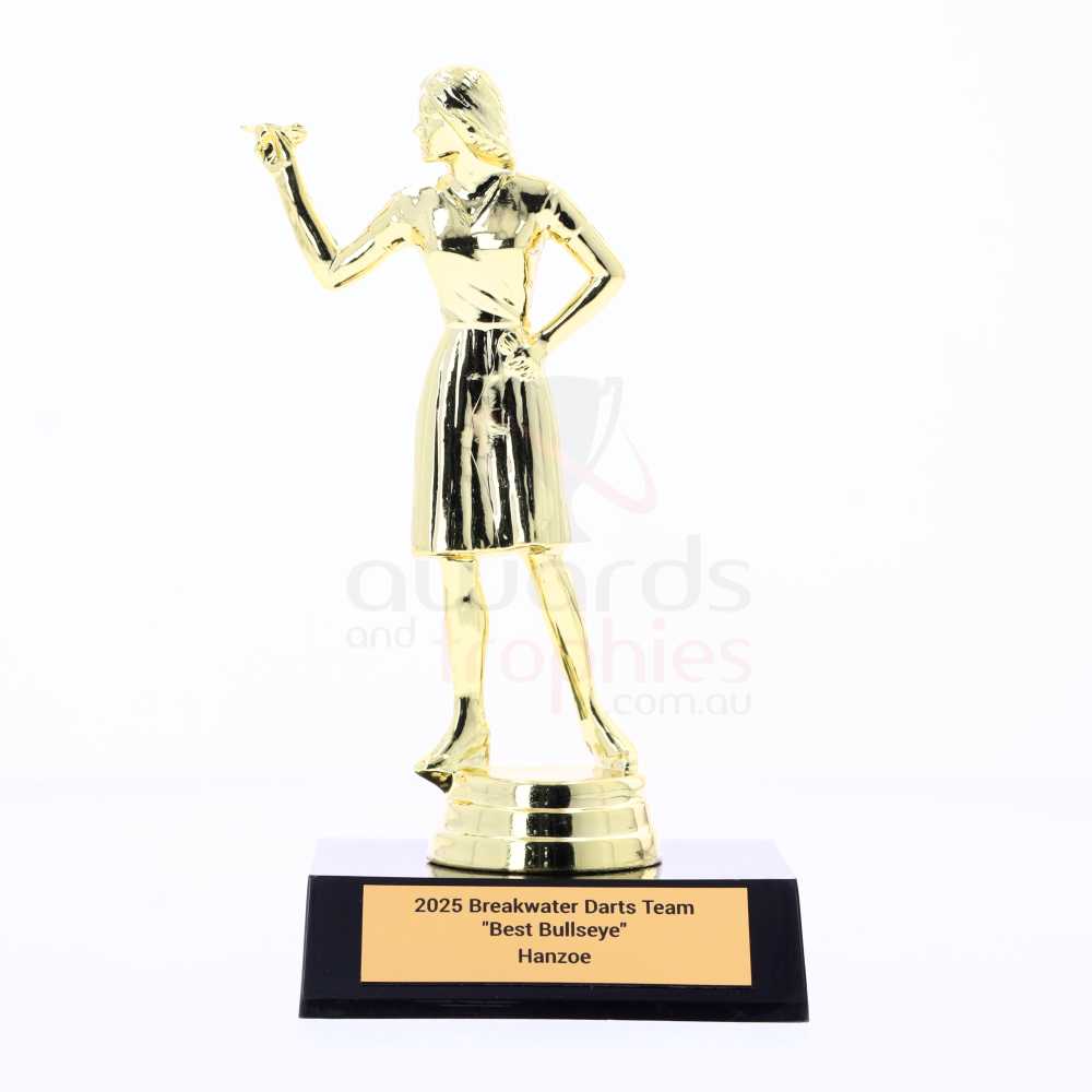 Darts Figurine on Base 155mm - Female