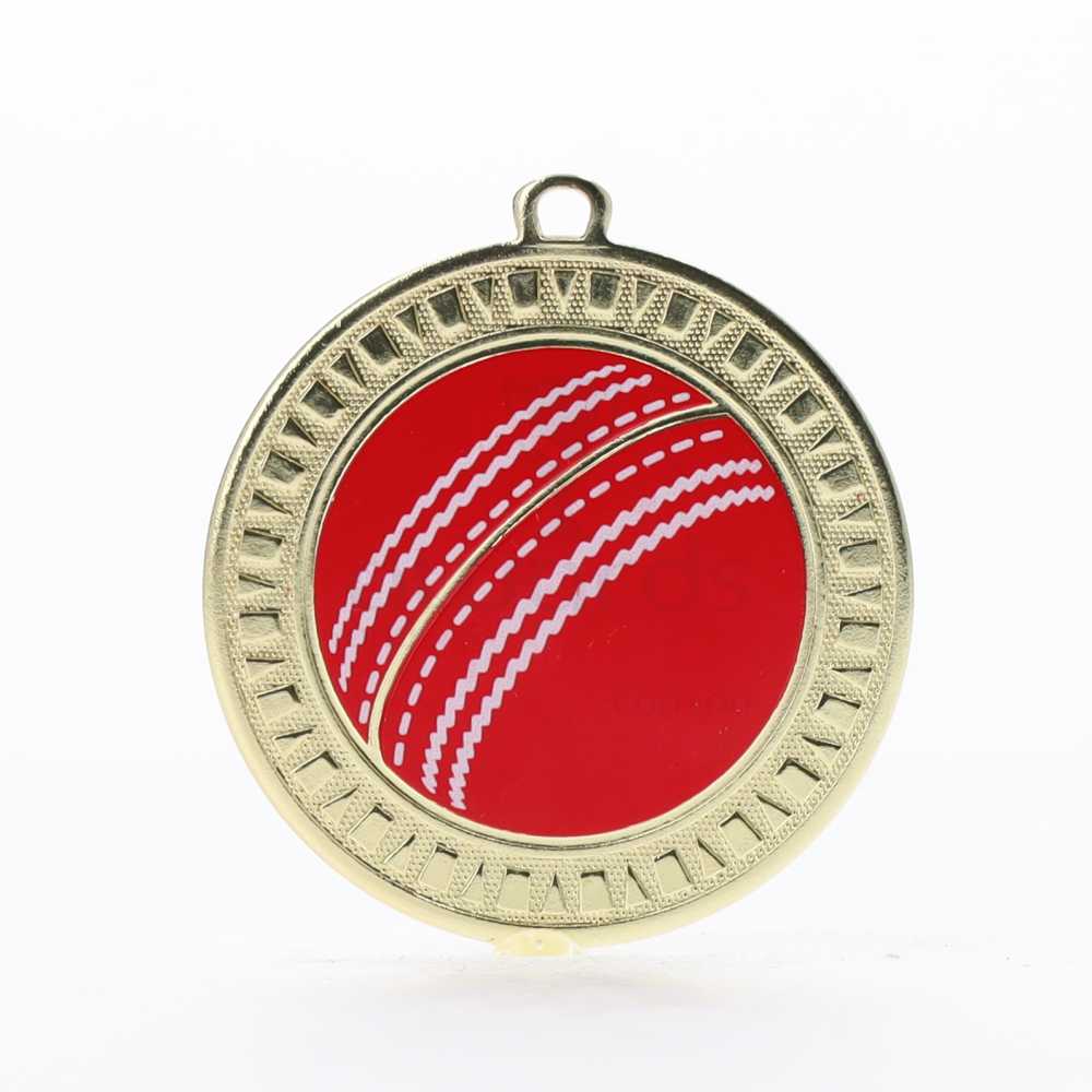 Spark Cricket Medal 55mm - Shiny Gold