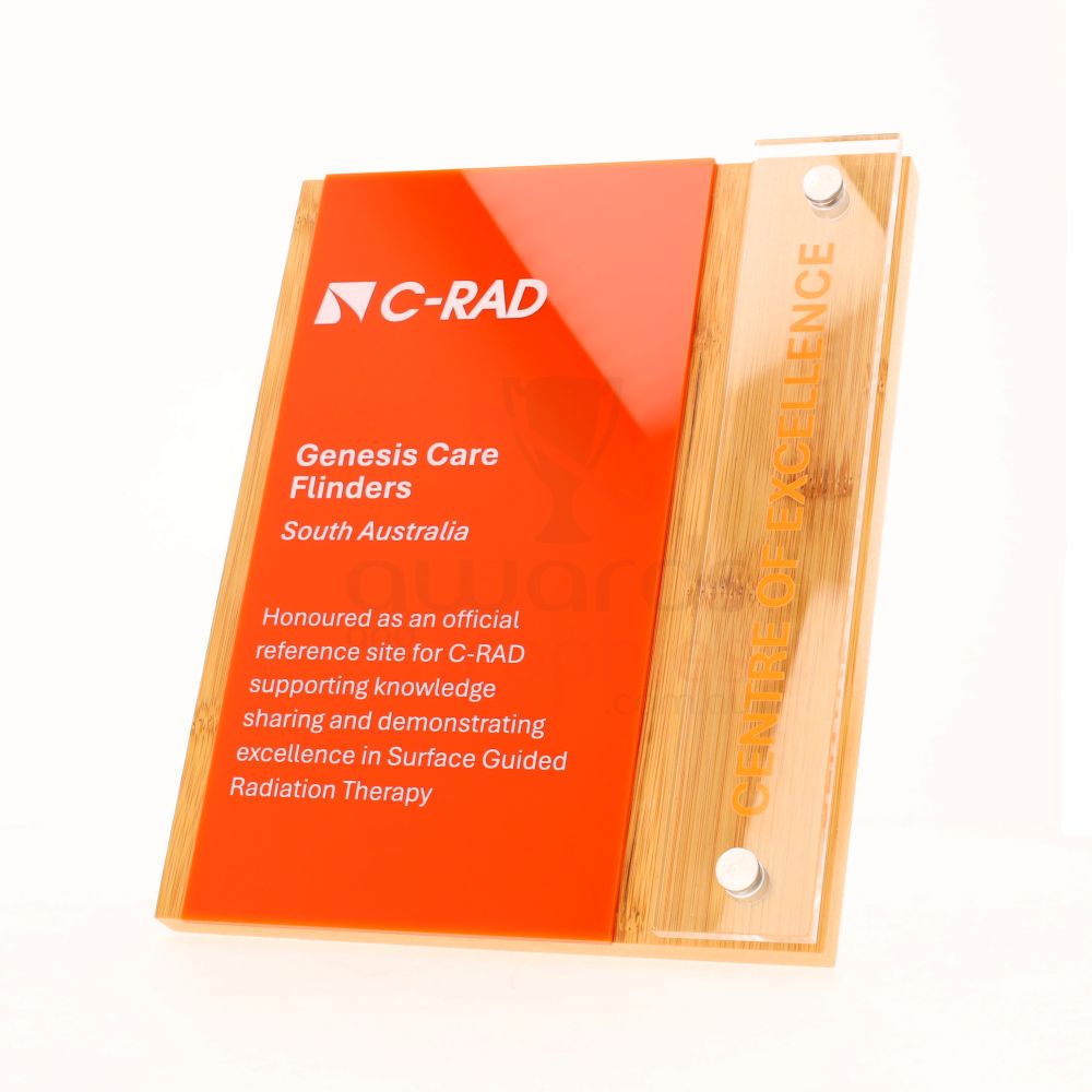 Elevate Bamboo Eco Plaque 250mm