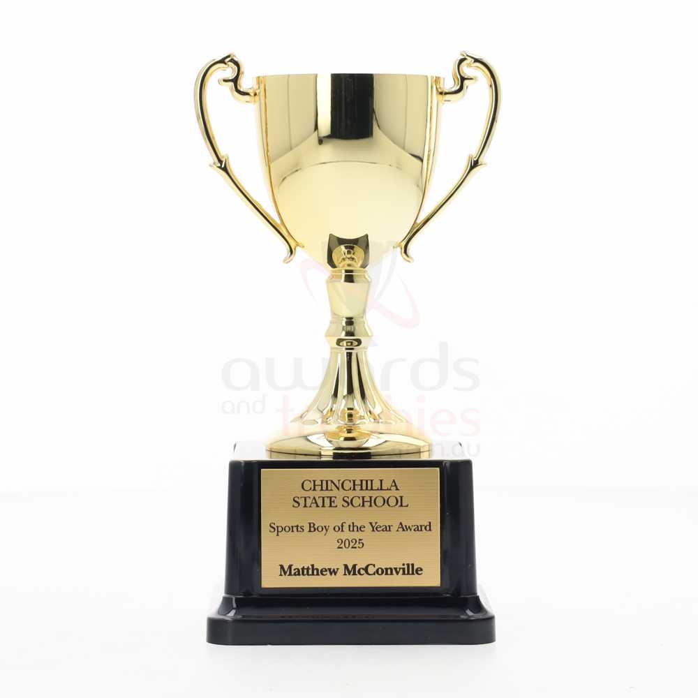 Nickel Plated Cup 150mm - Gold