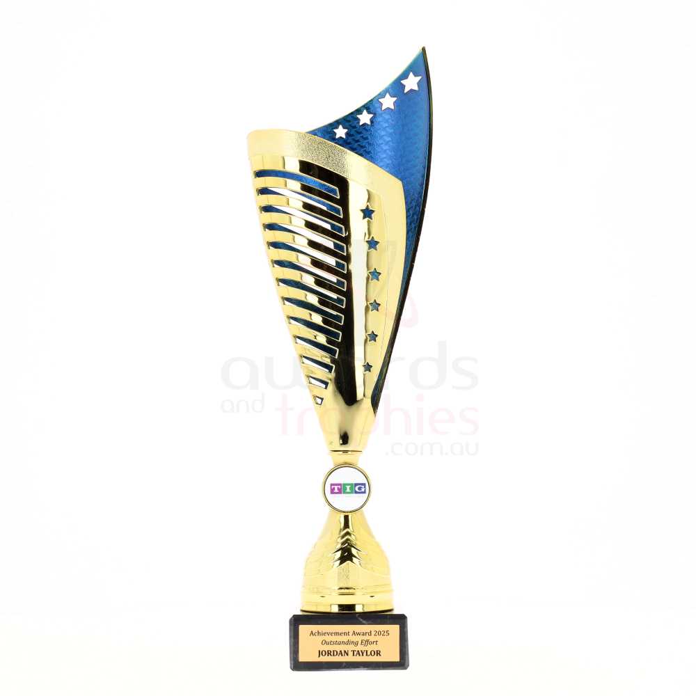 Whistler Cup 320mm - Gold/Blue