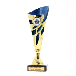 Cortina Cup 200mm - Gold/Blue