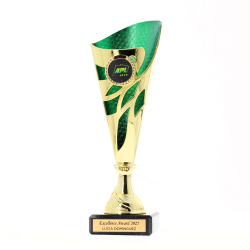 Cortina Cup 200mm - Gold/Green