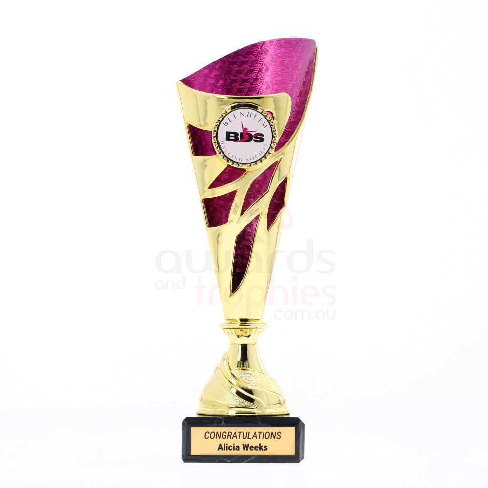 Cortina Cup 200mm - Gold/Purple