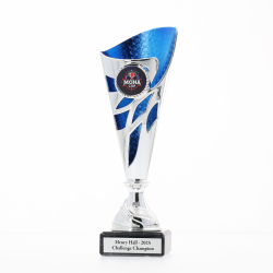 Cortina Cup 200mm - Silver/Blue