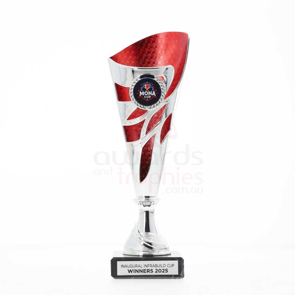 Cortina Cup 230mm - Silver/Red