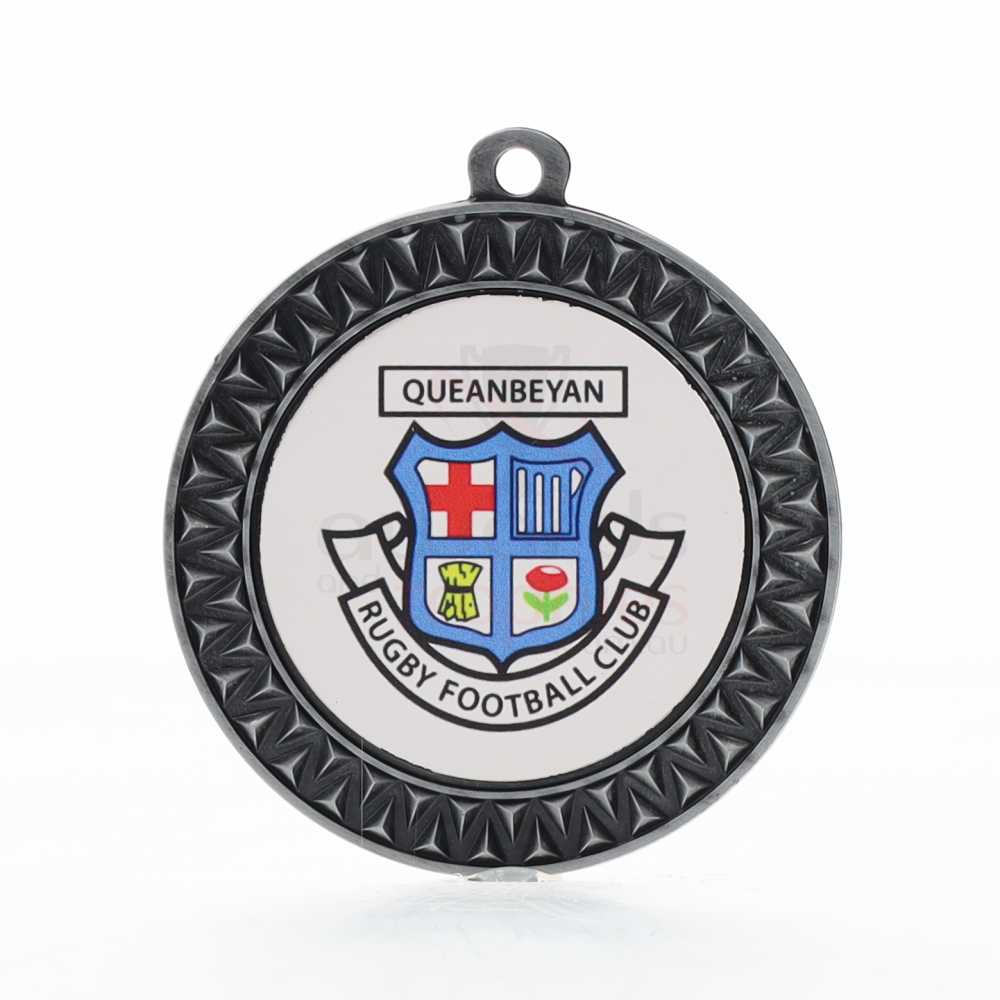 Razor Personalised Medal 70mm - Silver